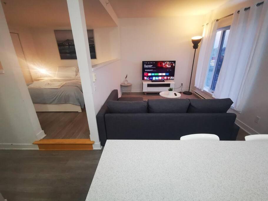 Appartement Lovely Studio In Longueuil, Near Downtown Montreal Extérieur photo